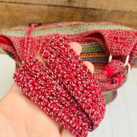The Sak Vintage Multi Colored Crochet Bag - Picture 3 of 7